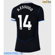 Camisa de time de futebol Chelsea Dario Essugo #14 Replicas 3º Equipamento Feminina 2025-26 Manga Curta